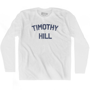 Timothy Hill Adult Cotton Long Sleeve T-shirt by Ultras