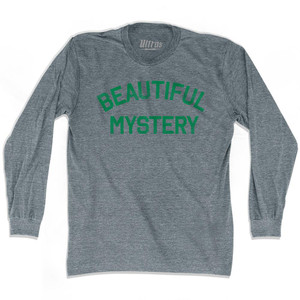 Beautiful Mystery Adult Tri-Blend Long Sleeve T-Shirt By Ultras Beautiful Mystery Adult Tri-Blend Long Sleeve T-Shirt By Ultras