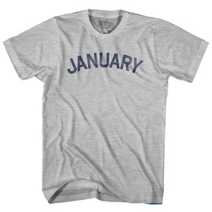 January Adult Cotton T-Shirt By Ultras January Adult Cotton T-Shirt By Ultras