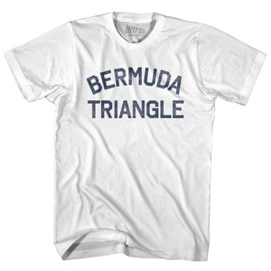 Bermuda Triangle Womens Cotton Junior Cut T-Shirt by Ultras