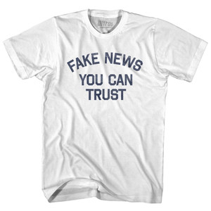 Fake News You Can Trust Youth Cotton T-Shirt by Ultras