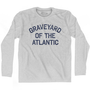 Graveyard Of The Atlantic Adult Cotton Long Sleeve T-Shirt by Ultras