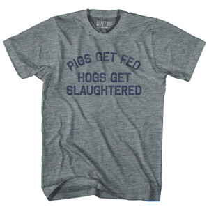 Pigs Get Fed Hogs Get Slaughtered Womens Tri-Blend Junior Cut T-Shirt T-Shirt for Sale | Ultras, Tees, Shirts, Buy Now Pigs Get Fed Hogs Get Slaughtered Womens Tri-Blend Junior Cut T-Shirt T-Shirt for Sale | Ultras, Tees, Shirts, Buy Now