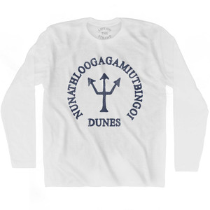 Alaska Nunathloogagamiutbingoi Dunes Trident Adult Cotton Long Sleeve by Life On the Strand