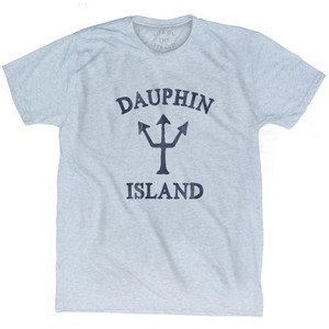 Alabama Dauphin Island Trident Adult Tri-Blend by Life On the Strand