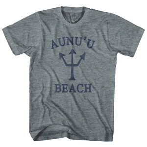 American Samoa Aunu'U Beach Trident Womens Tri-Blend Junior Cut by Life On the Strand American Samoa Aunu'U Beach Trident Womens Tri-Blend Junior Cut by Life On the Strand