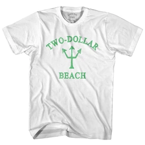 American Samoa Two Dollar Beach Emerald Art Trident Womens Cotton Junior Cut by Life On the Strand
