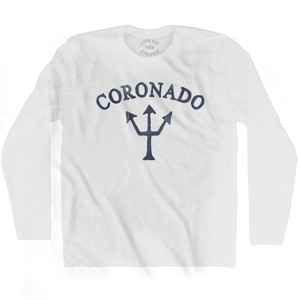 California Coronado Trident Adult Cotton Long Sleeve by Life On the Strand