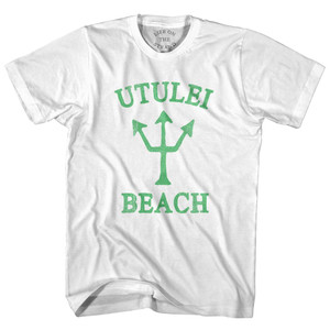 American Samoa Utulei Beach Emerald Art Trident Womens Cotton Junior Cut by Life On the Strand