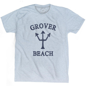 California Grover Beach Trident Adult Tri-Blend by Life On the Strand California Grover Beach Trident Adult Tri-Blend by Life On the Strand