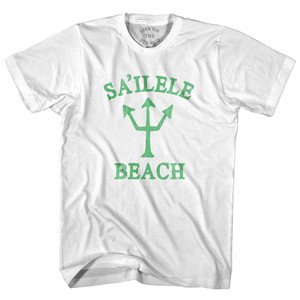 American Samoa Sa'Ilele Beach Emerald Art Trident Womens Cotton Junior Cut by Life On the Strand American Samoa Sa'Ilele Beach Emerald Art Trident Womens Cotton Junior Cut by Life On the Strand