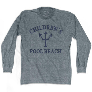 California Childrens Pool Beach Trident Adult Tri-Blend Long Sleeve by Life On the Strand California Childrens Pool Beach Trident Adult Tri-Blend Long Sleeve by Life On the Strand