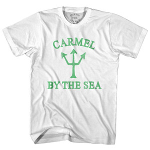 California Carmel By The Sea Emerald Art Trident Womens Cotton Junior Cut by Life On the Strand