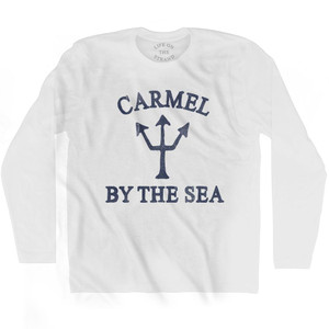 California Carmel By The Sea Trident Adult Cotton Long Sleeve by Life On the Strand California Carmel By The Sea Trident Adult Cotton Long Sleeve by Life On the Strand