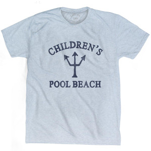 California Childrens Pool Beach Trident Adult Tri-Blend by Life On the Strand California Childrens Pool Beach Trident Adult Tri-Blend by Life On the Strand