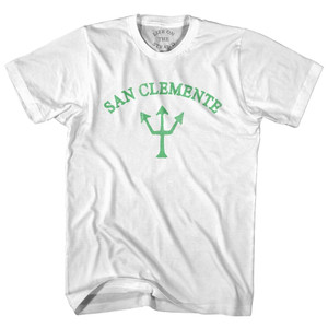 California San Clemente Emerald Art Trident Adult Cotton by Life On the Strand California San Clemente Emerald Art Trident Adult Cotton by Life On the Strand