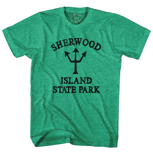Connecticut Sherwood Island State Park Trident Adult Tri-Blend by Life On the Strand Connecticut Sherwood Island State Park Trident Adult Tri-Blend by Life On the Strand