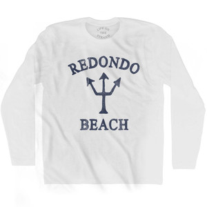 California Redondo Beach Trident Adult Cotton Long Sleeve by Life On the Strand California Redondo Beach Trident Adult Cotton Long Sleeve by Life On the Strand