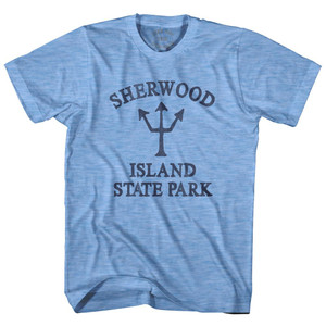 Connecticut Sherwood Island State Park Trident Adult Tri-Blend by Life On the Strand Connecticut Sherwood Island State Park Trident Adult Tri-Blend by Life On the Strand