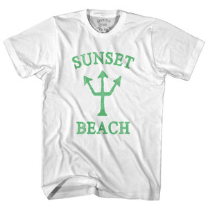 California Sunset Beach Emerald Art Trident Youth Cotton by Life On the Strand California Sunset Beach Emerald Art Trident Youth Cotton by Life On the Strand