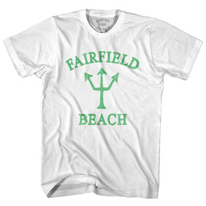 Connecticut Fairfield Beach Emerald Art Trident Womens Cotton Junior Cut by Life On the Strand