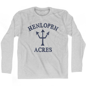 Delaware Henlopen Acres Trident Adult Cotton Long Sleeve by Life On the Strand Delaware Henlopen Acres Trident Adult Cotton Long Sleeve by Life On the Strand