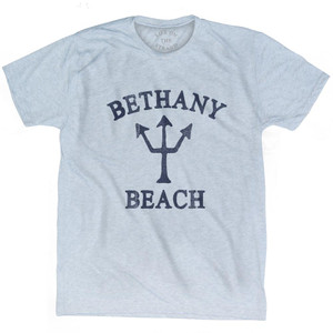 Delaware Bethany Beach Trident Adult Tri-Blend by Life On the Strand Delaware Bethany Beach Trident Adult Tri-Blend by Life On the Strand