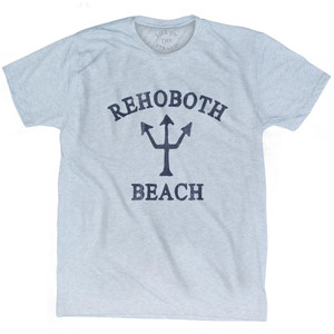 Delaware Rehoboth Beach Trident Adult Tri-Blend by Life On the Strand Delaware Rehoboth Beach Trident Adult Tri-Blend by Life On the Strand