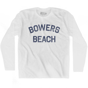 Delaware Bowers Beach Trident Adult Cotton Long Sleeve by Life On the Strand