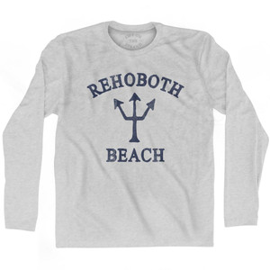 Delaware Rehoboth Beach Trident Adult Cotton Long Sleeve by Life On the Strand Delaware Rehoboth Beach Trident Adult Cotton Long Sleeve by Life On the Strand