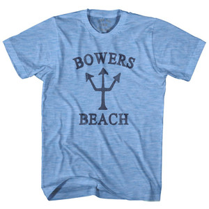 Delaware Bowers Beach Trident Adult Tri-Blend by Life On the Strand Delaware Bowers Beach Trident Adult Tri-Blend by Life On the Strand