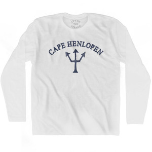 Delaware Cape Henlopen Trident Adult Cotton Long Sleeve by Life On the Strand Delaware Cape Henlopen Trident Adult Cotton Long Sleeve by Life On the Strand