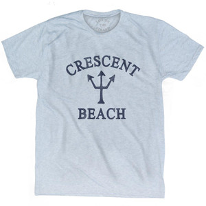 Florida Crescent Beach Trident Adult Tri-Blend by Life On the Strand Florida Crescent Beach Trident Adult Tri-Blend by Life On the Strand