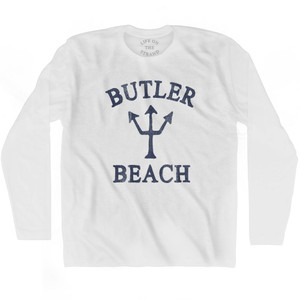 Florida Butler Beach Trident Adult Cotton Long Sleeve by Life On the Strand
