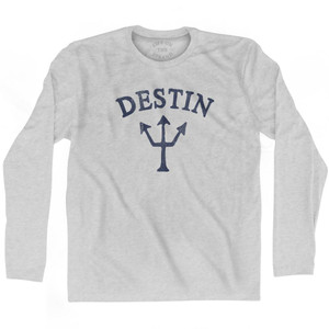 Florida Destin Trident Adult Cotton Long Sleeve by Life On the Strand Florida Destin Trident Adult Cotton Long Sleeve by Life On the Strand