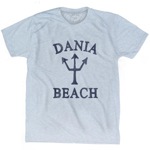 Florida Dania Beach Trident Adult Tri-Blend by Life On the Strand