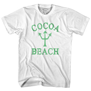 Florida Cocoa Beach Emerald Art Trident Adult Cotton by Life On the Strand Florida Cocoa Beach Emerald Art Trident Adult Cotton by Life On the Strand