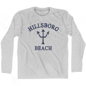 Florida Hillsboro Beach Trident Adult Cotton Long Sleeve by Life On the Strand Florida Hillsboro Beach Trident Adult Cotton Long Sleeve by Life On the Strand