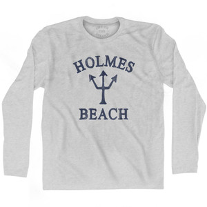 Florida Holmes Beach Trident Adult Cotton Long Sleeve by Life On the Strand Florida Holmes Beach Trident Adult Cotton Long Sleeve by Life On the Strand