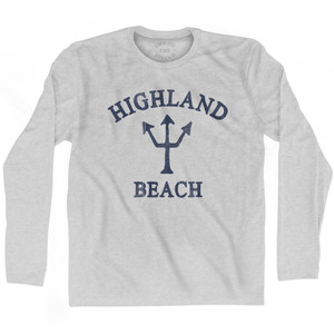 Florida Highland Beach Trident Adult Cotton Long Sleeve by Life On the Strand