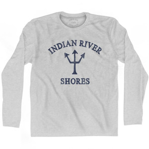 Florida Indian River Shores Trident Adult Cotton Long Sleeve by Life On the Strand Florida Indian River Shores Trident Adult Cotton Long Sleeve by Life On the Strand