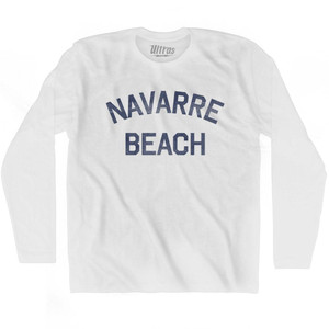 Florida Navarre Beach Trident Adult Cotton Long Sleeve by Life On the Strand