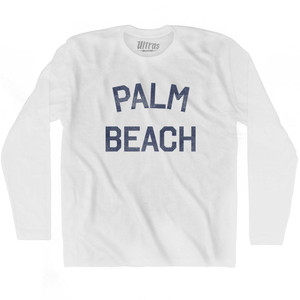 Florida Palm Beach Trident Adult Cotton Long Sleeve by Life On the Strand Florida Palm Beach Trident Adult Cotton Long Sleeve by Life On the Strand