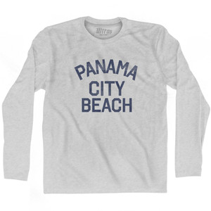 Florida Panama City Beach Trident Adult Cotton Long Sleeve by Life On the Strand Florida Panama City Beach Trident Adult Cotton Long Sleeve by Life On the Strand