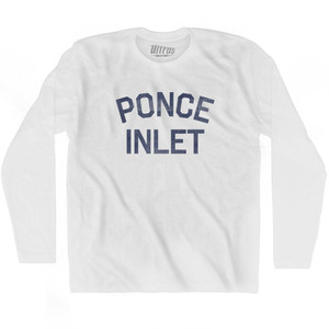Florida Ponce Inlet Trident Adult Cotton Long Sleeve by Life On the Strand Florida Ponce Inlet Trident Adult Cotton Long Sleeve by Life On the Strand