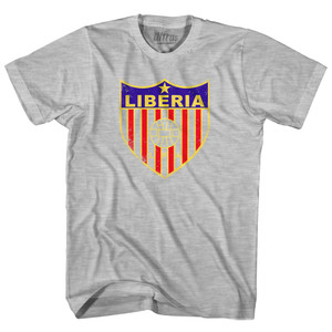 Vintage Liberia Soccer Crest Womens Cotton Junior Cut T-Shirt by Ultras Vintage Liberia Soccer Crest Womens Cotton Junior Cut T-Shirt by Ultras