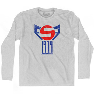 Faroe Island Logo Soccer Adult Cotton Long Sleeve T-Shirt by Ultras