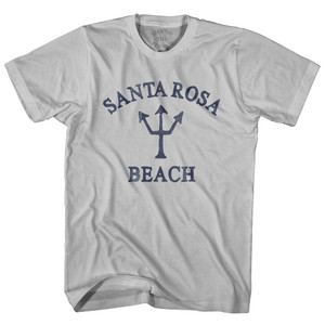 Florida Santa Rosa Beach Trident Adult Cotton T-Shirt by Ultras