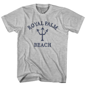 Florida Royal Palm Beach Trident Womens Cotton Junior Cut T-Shirt by Ultras Florida Royal Palm Beach Trident Womens Cotton Junior Cut T-Shirt by Ultras