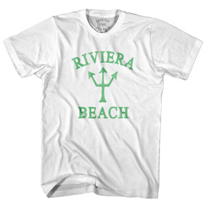 Florida Riviera Beach Trident Adult Cotton T-Shirt by Ultras